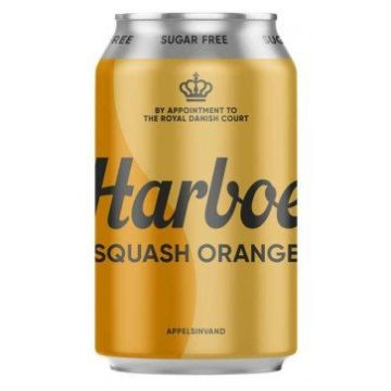 Harboe Squash Orange Sugar Free 24x0.33 L