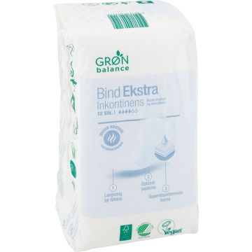  Inkontinens Bind Ekstra Unisex