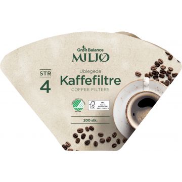 Kaffefilter Brun Nr 4