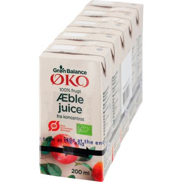 Æble Juice 5X200 ml Øko
