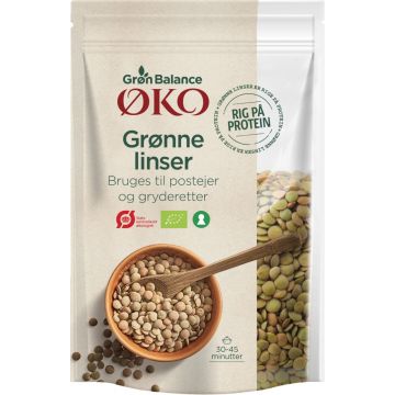  Grønne Linser Øko 