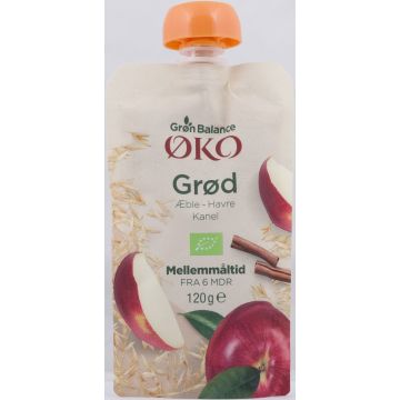 Grød Havre/Æble/Kanel Øko